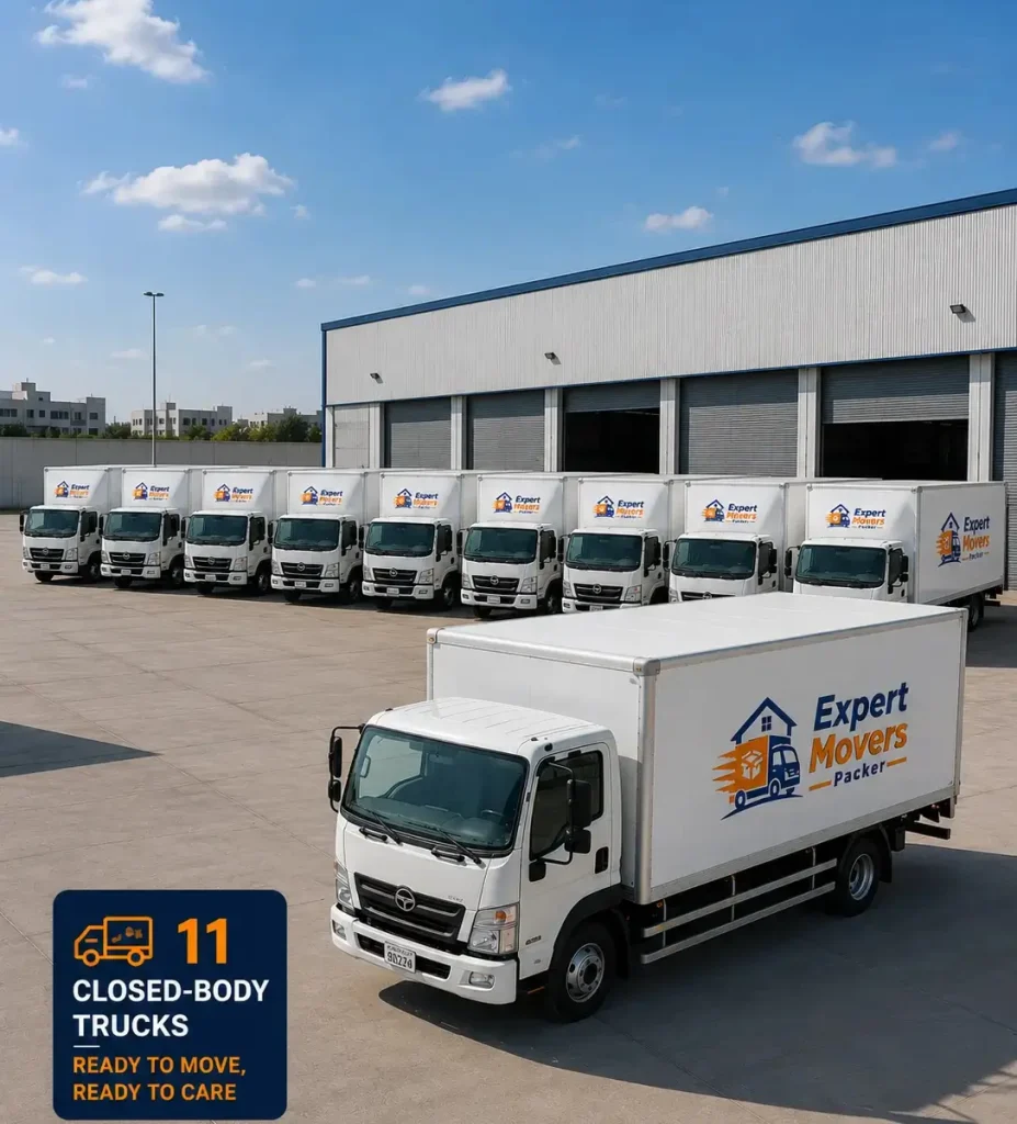 fleet of moving trucks (1)