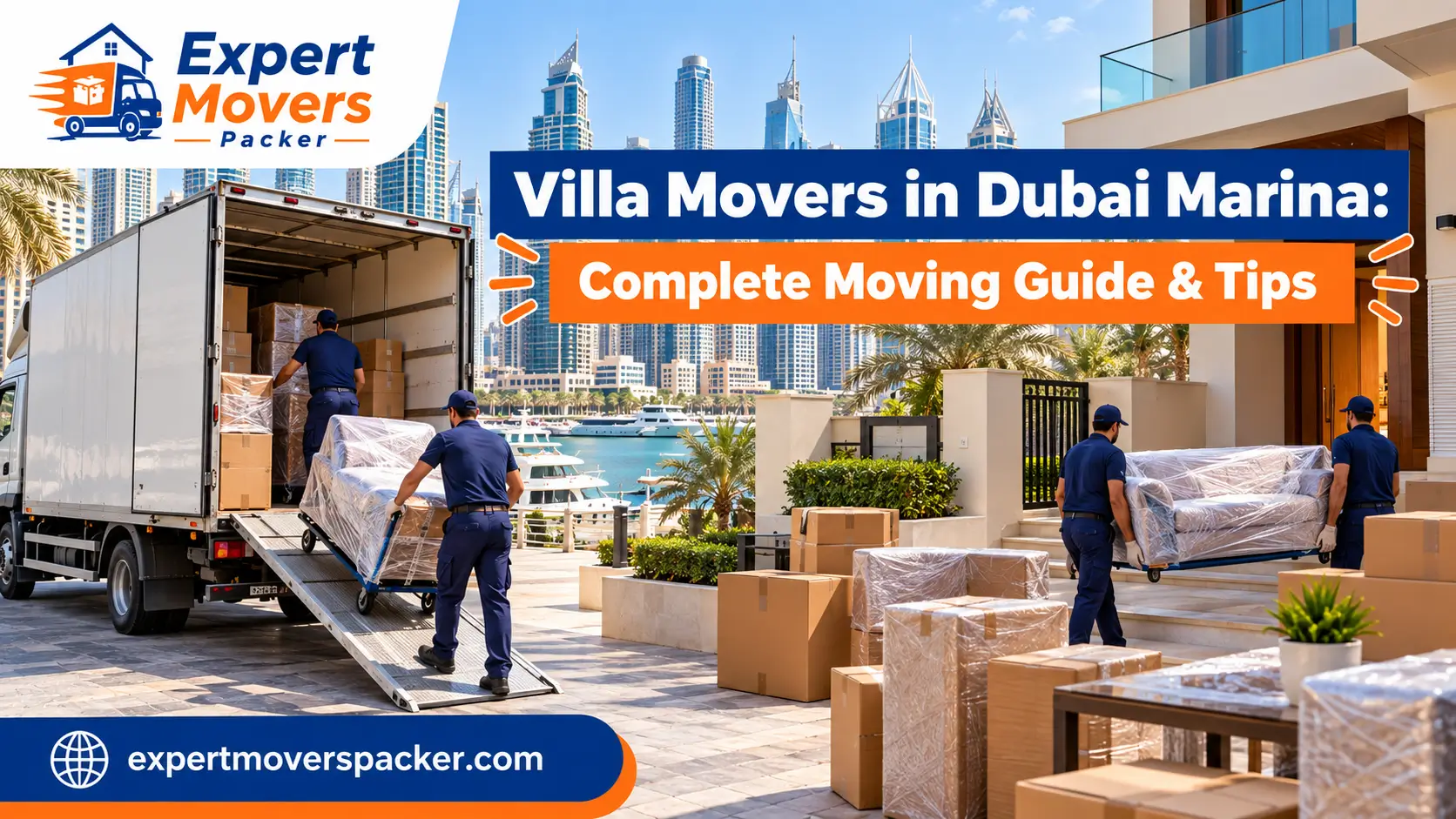 Villa Movers in Dubai Marina