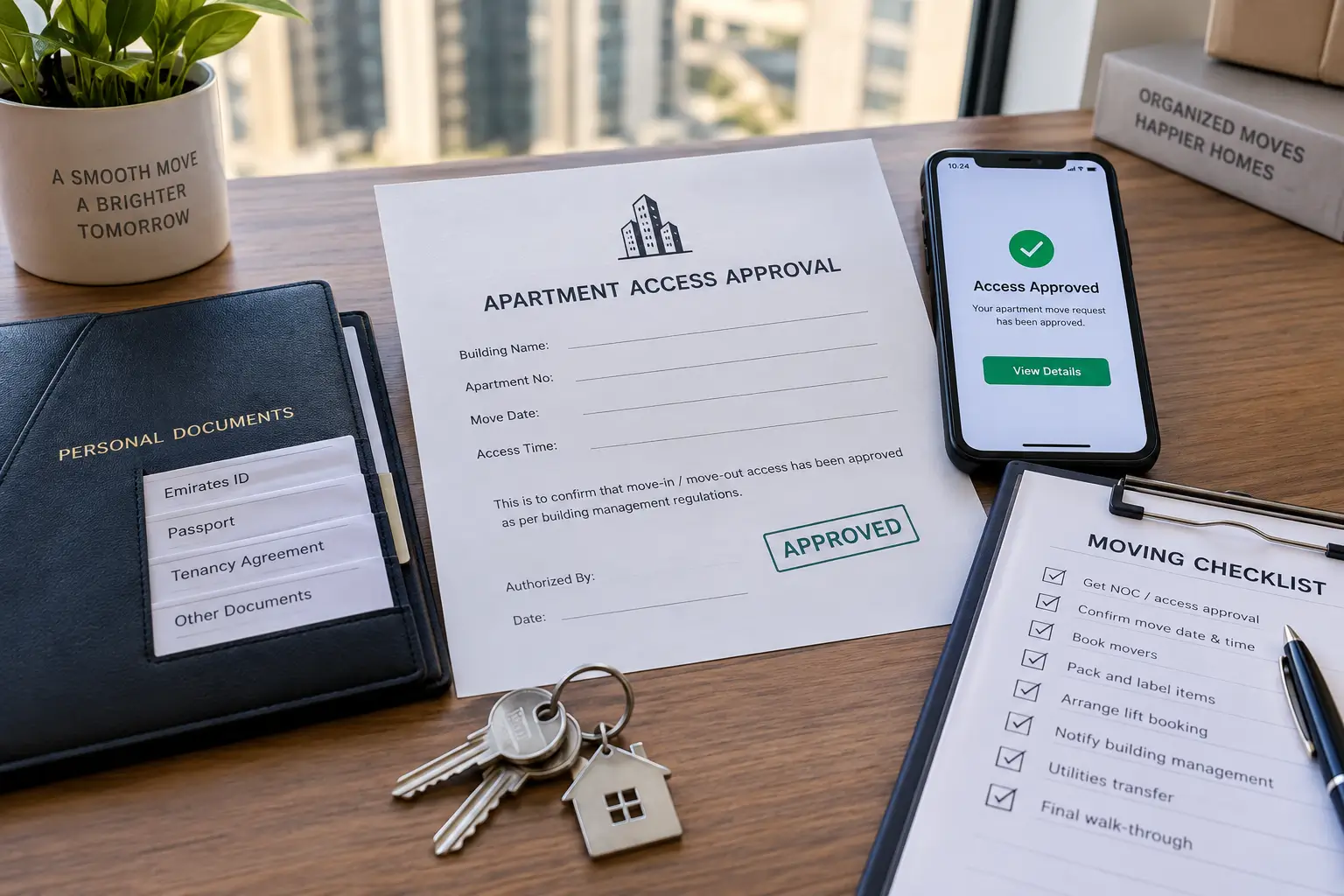 What Is an NOC for an Apartment Move